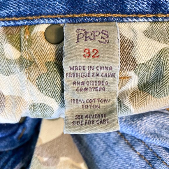 PRPS Selvedge Denim Rambler Jeans 32/34 - Picture 8 of 11